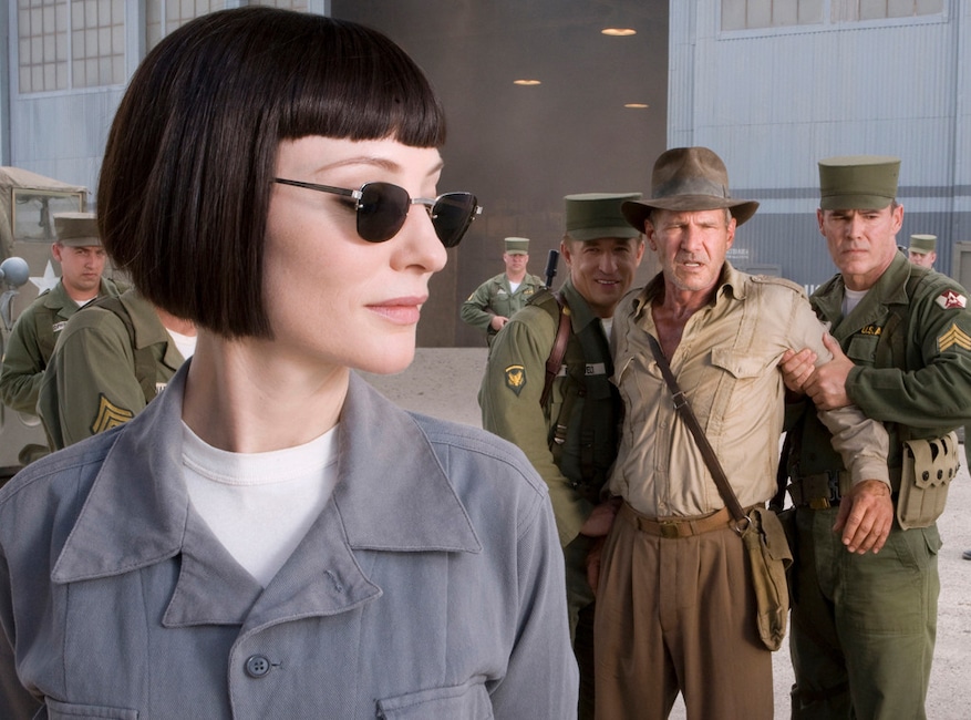 Indiana Jones and the Kingdom of the Crystal Skull, Cate Blanchett, Harrison Ford